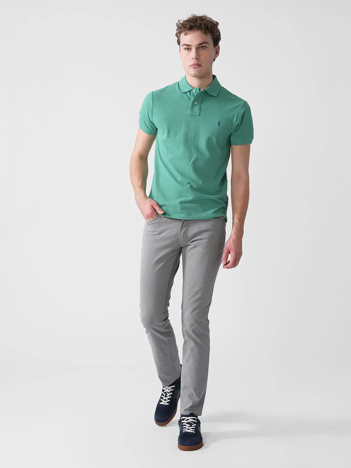 POLO RALPH LAUREN | Poloshirt Slim Fit | grün